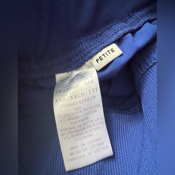 Cherokee Infinity Jogger Scrub Pants Galaxy Blue XXSP (4) - Picture 4 of 4